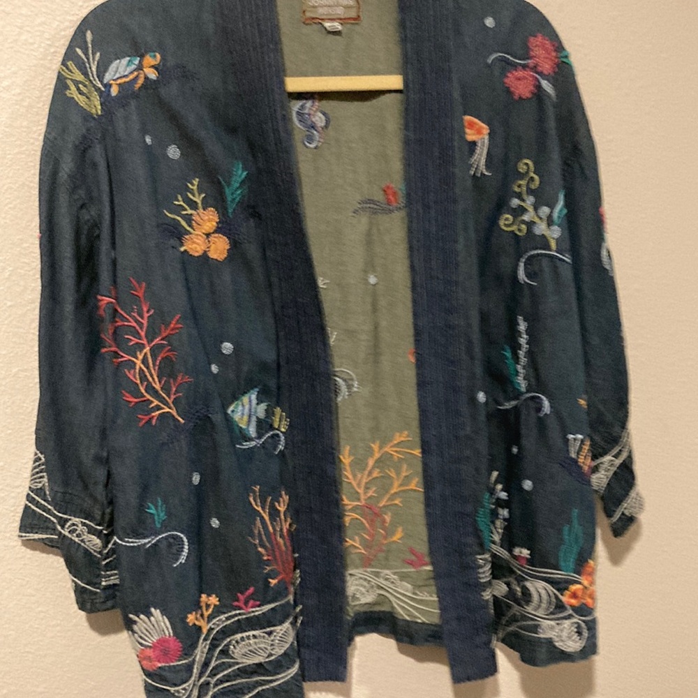 Soft, lightweight denim jacket
